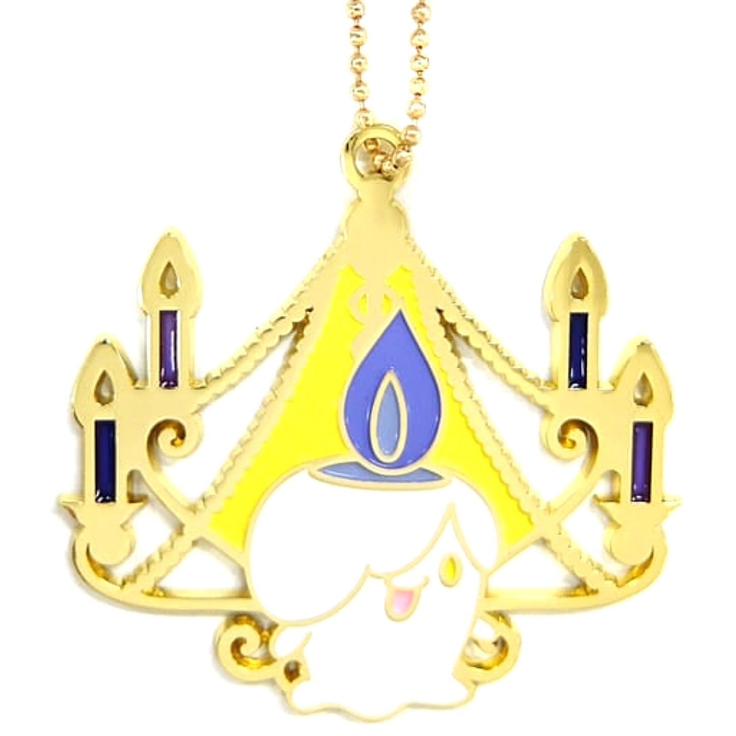 Pokemon Litwick Ichiban Kuji Mimikkyu's Circus Stained Glass Style Charm Prize G Charm [USED]
