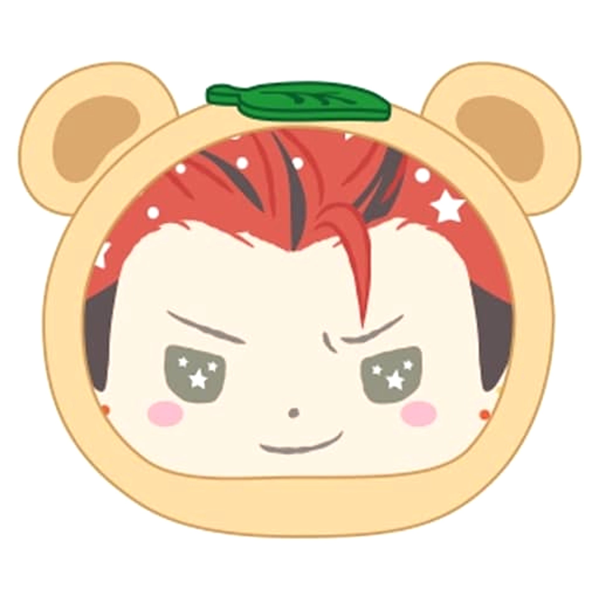 Ensemble Stars! X Sanrio Characters Kuro Kiryu Omanjuu Niginigi Mascot Mascot [USED]