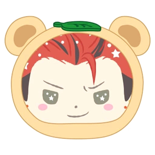 Ensemble Stars! X Sanrio Characters Kuro Kiryu Omanjuu Niginigi Mascot Mascot [USED]