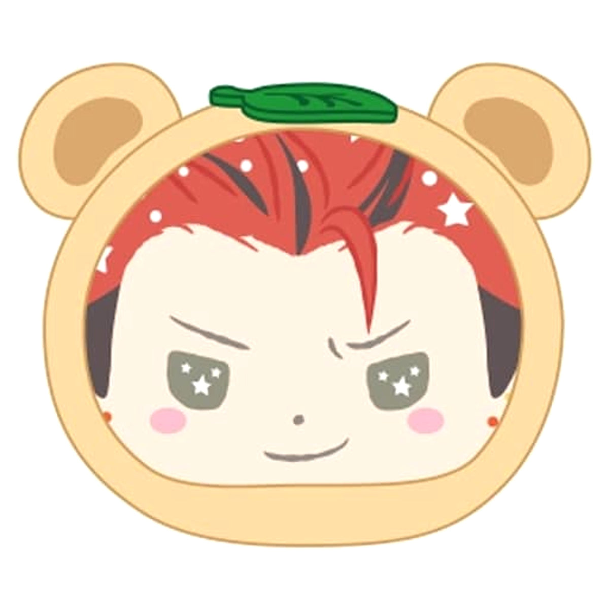 Ensemble Stars! X Sanrio Characters Kuro Kiryu Omanjuu Niginigi Mascot Mascot [USED]