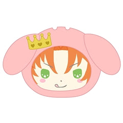 Ensemble Stars! X Sanrio Characters Leo Tsukinaga Omanjuu Niginigi Mascot Mascot [USED]