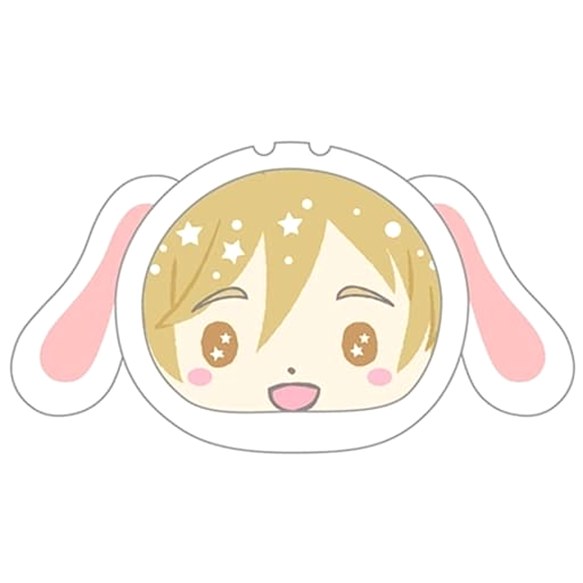 Ensemble Stars! X Sanrio Characters Tomoya Mashiro Omanjuu Niginigi Mascot Mascot [USED]