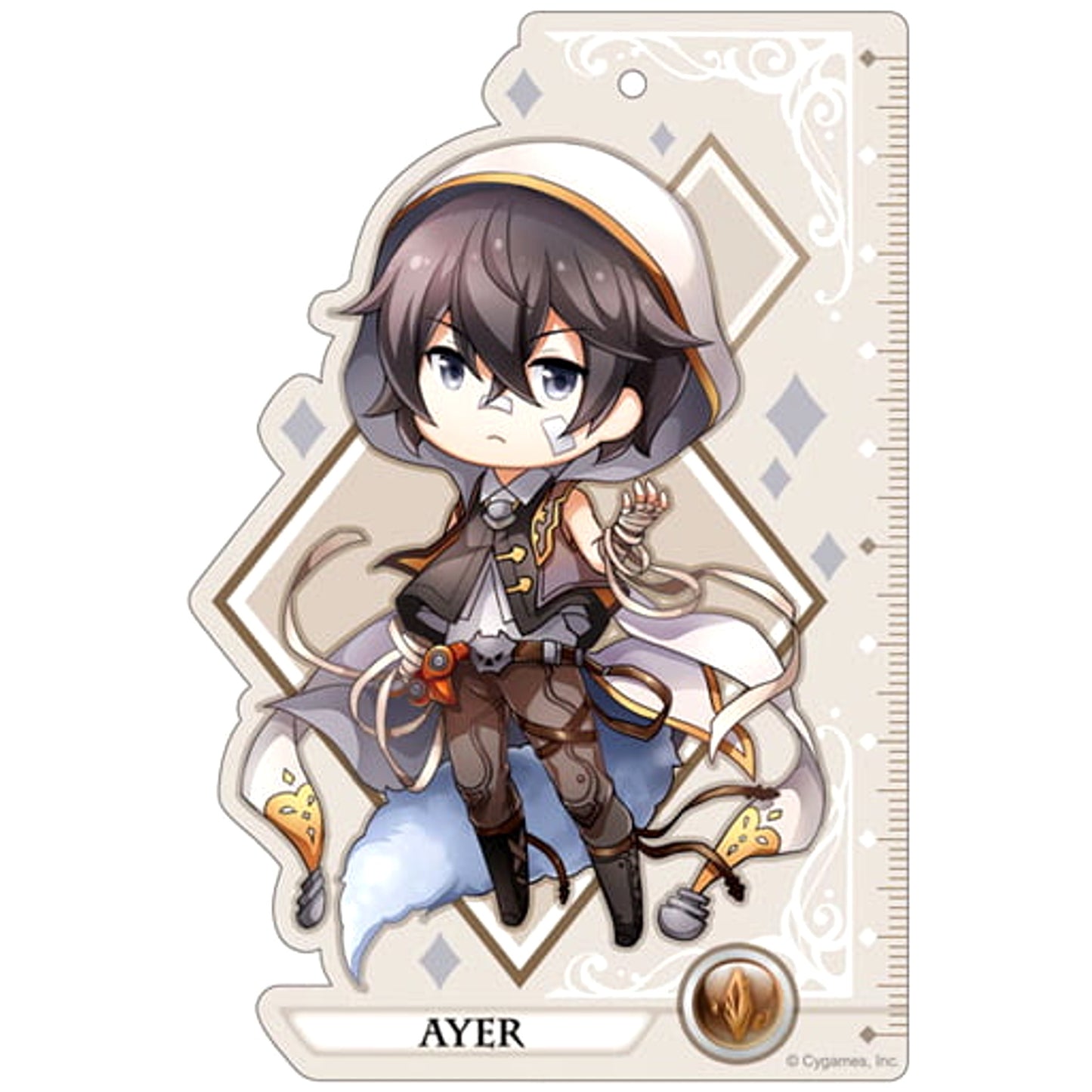 Granblue Fantasy Ayer Scale Keychain Keychains [USED]