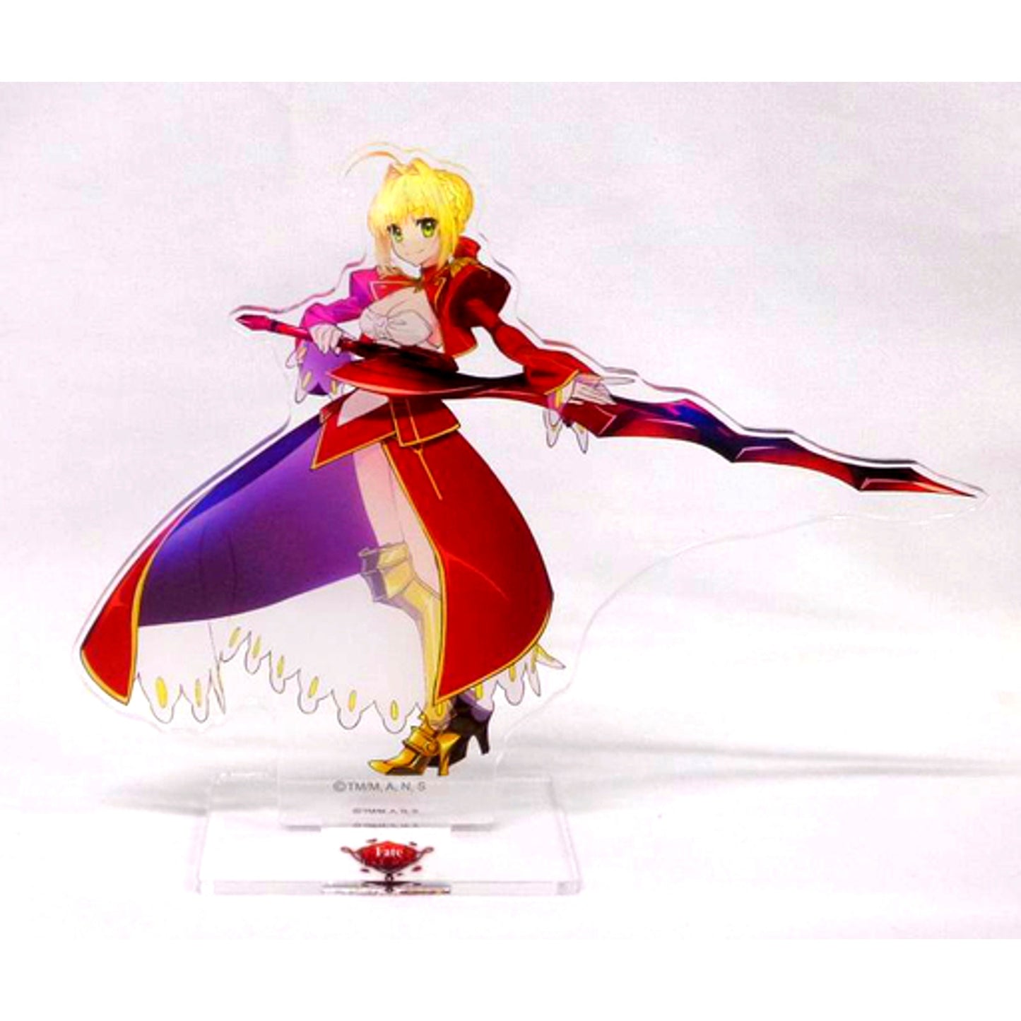 Saber Acrylic Stand Fate/EXTRA Last Encore x Hybrid Mind Market [USED]