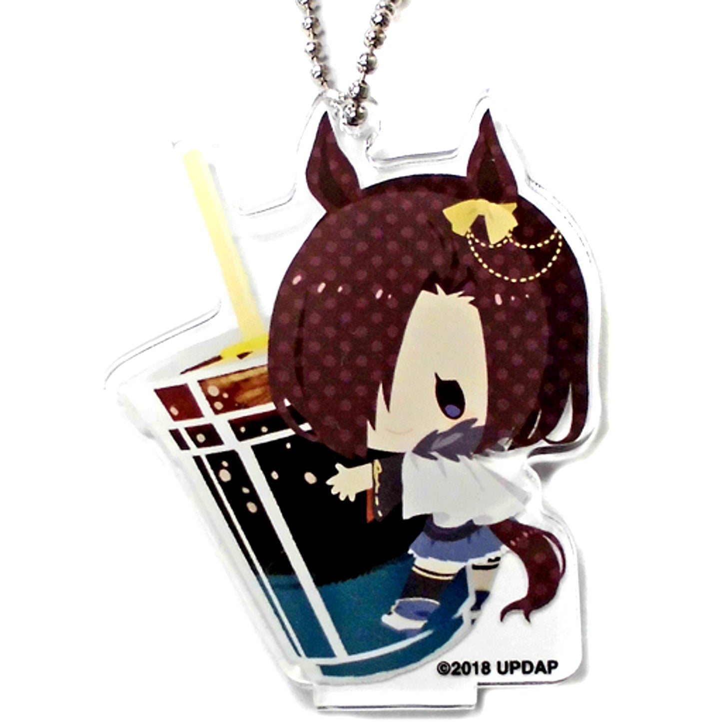 Air Groove Uma Musume Pretty Derby x COLLABO CAFE HONPO 2nd CharaDri!! Acrylic Keychain [USED]