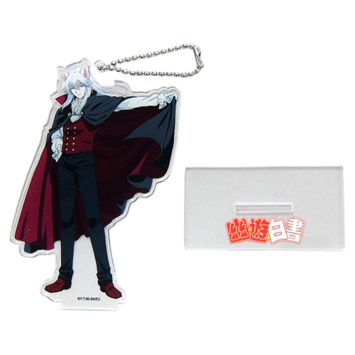 Yu Yu Hakusho Yoko Kurama Acrylic Stand Keychain Shop Part2 in Ikebukuro P'Parco Limited Keychains [USED]