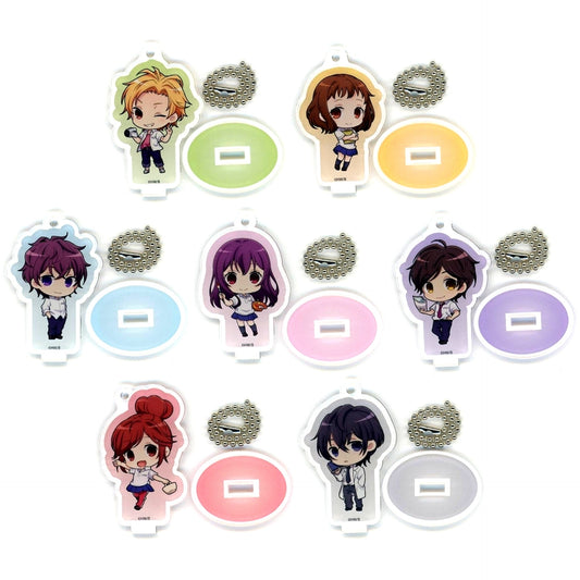 Set of 7 Our love has always been 10 centimeters apart. x THE Chara SHOP Mini Acrylic Stand [USED]