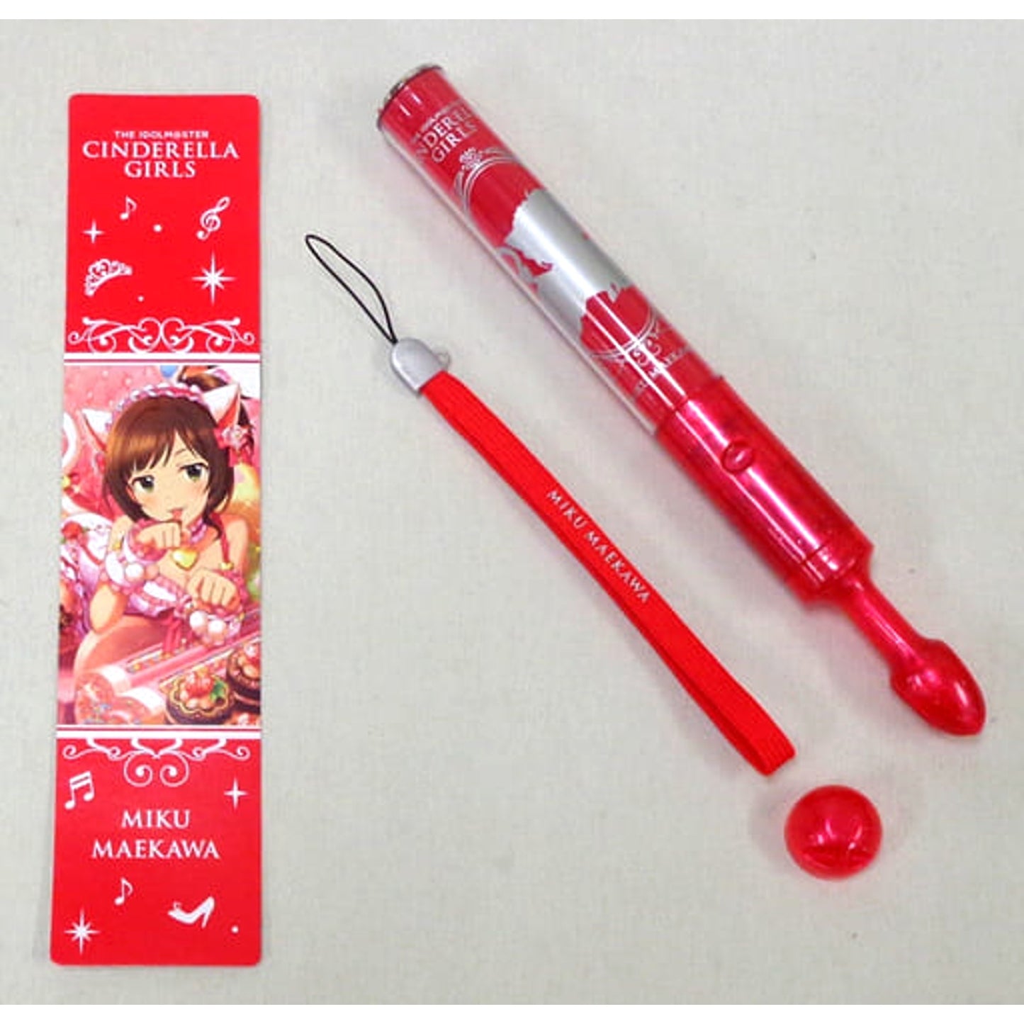 THE IDOLM@STER Cinderella Girls Maekawa Miku 6th Live Ver. Official Concert Light 6th Live Merry-Go-Roundome!!! Limited [USED]