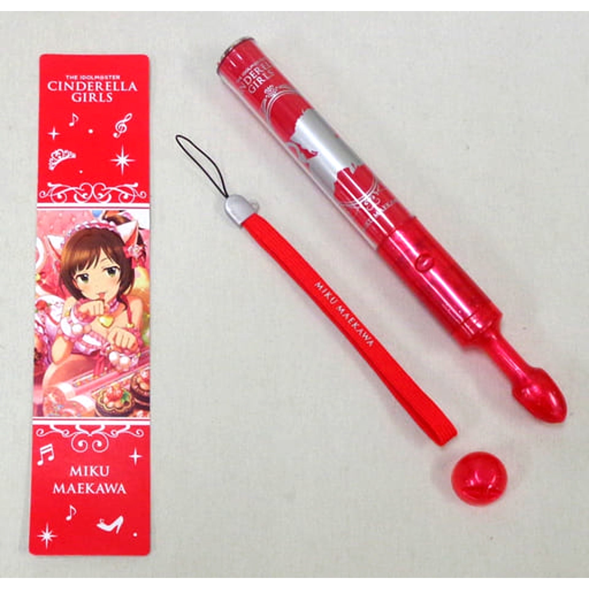 THE IDOLM@STER Cinderella Girls Maekawa Miku 6th Live Ver. Official Concert Light 6th Live Merry-Go-Roundome!!! Limited [USED]