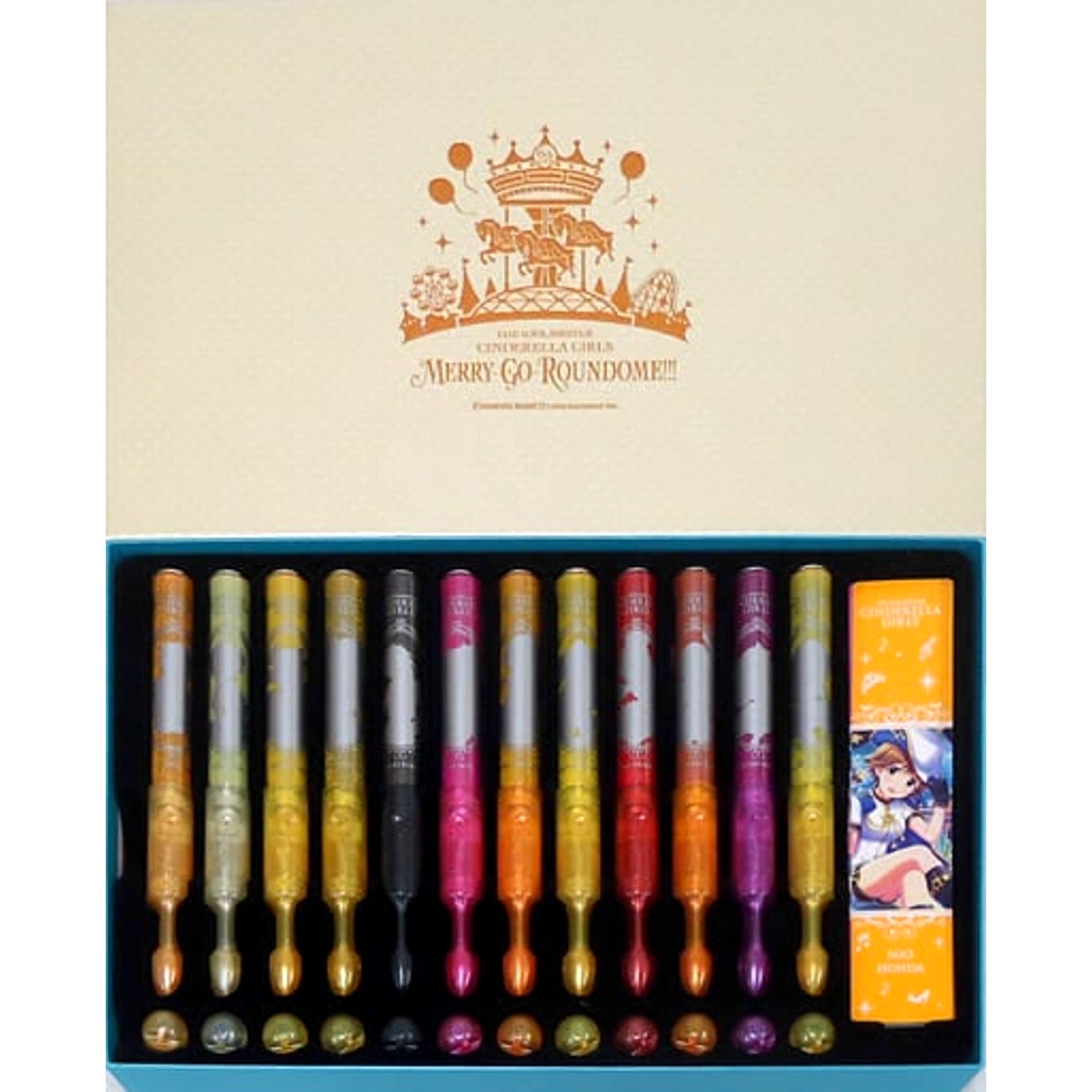 THE IDOLM@STER Cinderella Girls Passion 6th Live Ver. @MetLife Dome Set of 12 Official Concert Light 6th Live Merry-Go-Roundome!!! Limited [USED]