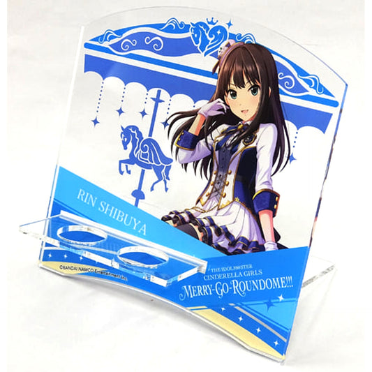 THE IDOLM@STER Cinderella Girls Rin Shibuya Official Acrylic Concert Light Stand 6th Live Merry-Go-Roundome!!! Limited [USED]