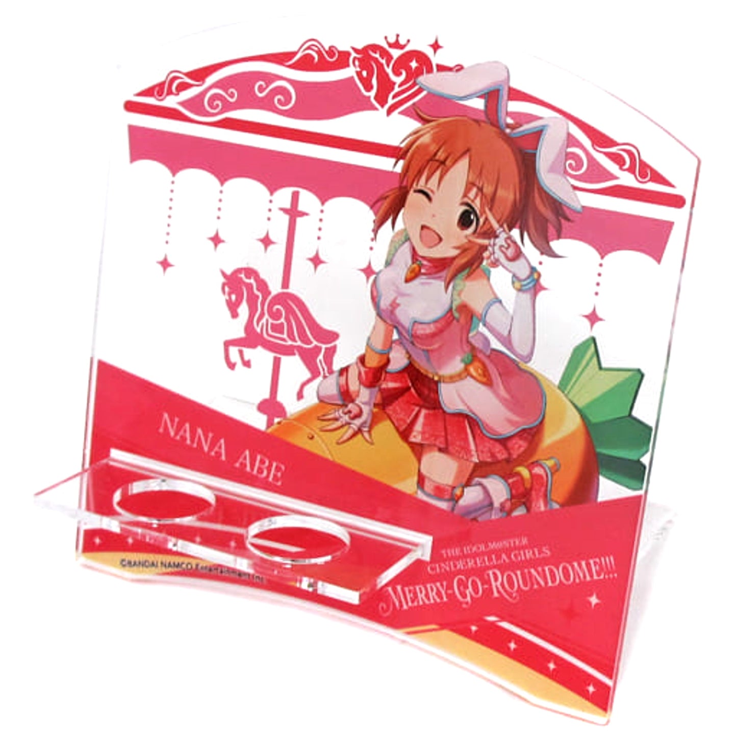 THE IDOLM@STER Cinderella Girls Nana Abe Official Acrylic Concert Light Stand 6th Live Merry-Go-Roundome!!! Limited [USED]