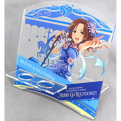 THE IDOLM@STER Cinderella Girls Mizuki Kawashima Official Acrylic Concert Light Stand 6th Live Merry-Go-Roundome!!! Limited [USED]
