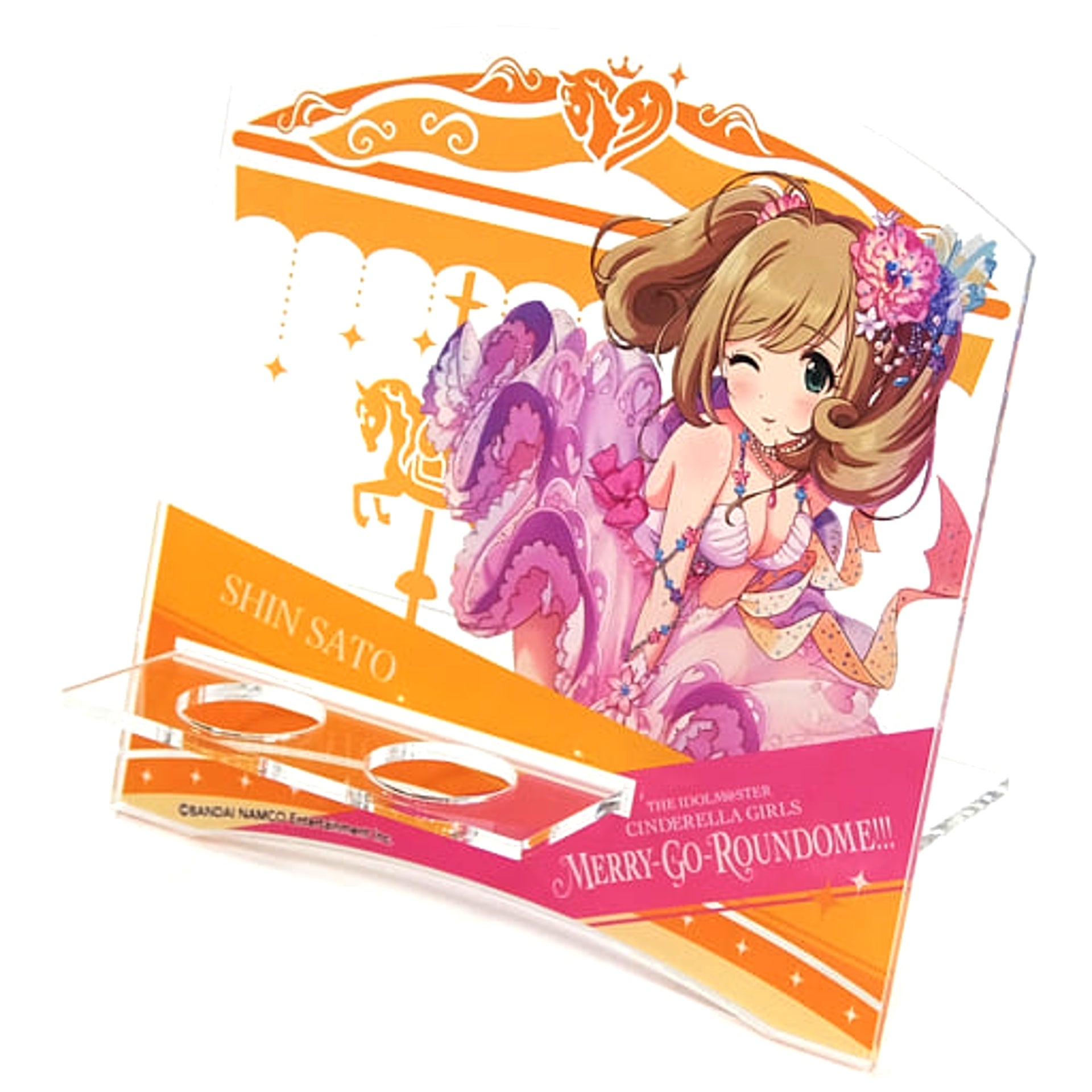 THE IDOLM@STER Cinderella Girls Kokoro Sato Official Acrylic Concert Light Stand 6th Live Merry-Go-Roundome!!! Limited [USED]