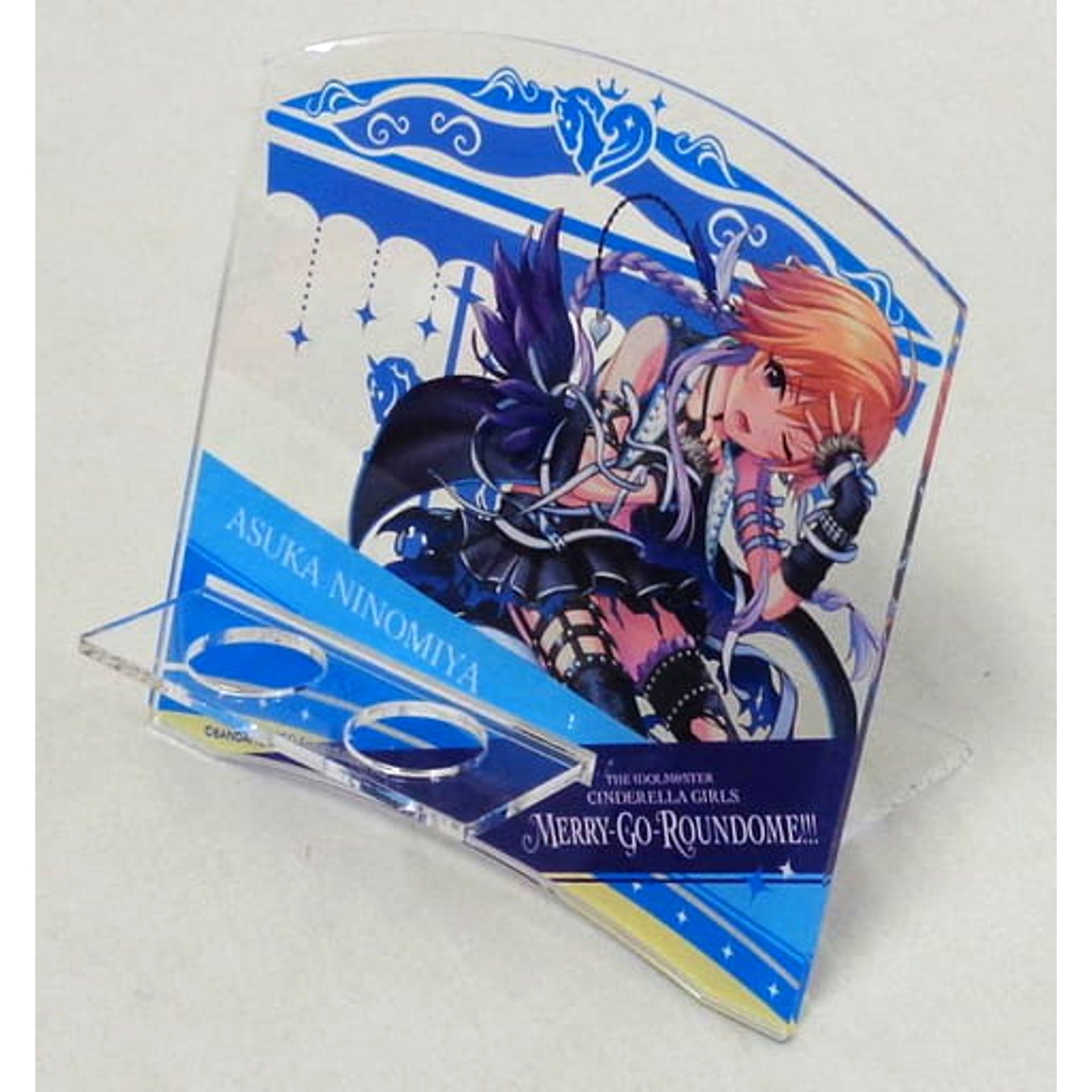THE IDOLM@STER Cinderella Girls Ninomiya Asuka Official Acrylic Concert Light Stand 6th Live Merry-Go-Roundome!!! Limited [USED]