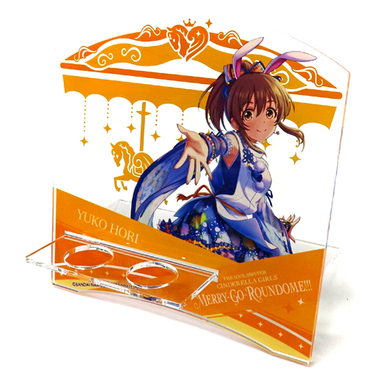 Yuko Hori Official Acrylic Concert Light Stand The Idolmaster Cinderella Girls 6th Live Merry-Go-Roundome!!! [USED]