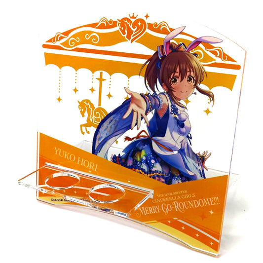 Yuko Hori Official Acrylic Concert Light Stand The Idolmaster Cinderella Girls 6th Live Merry-Go-Roundome!!! [USED]