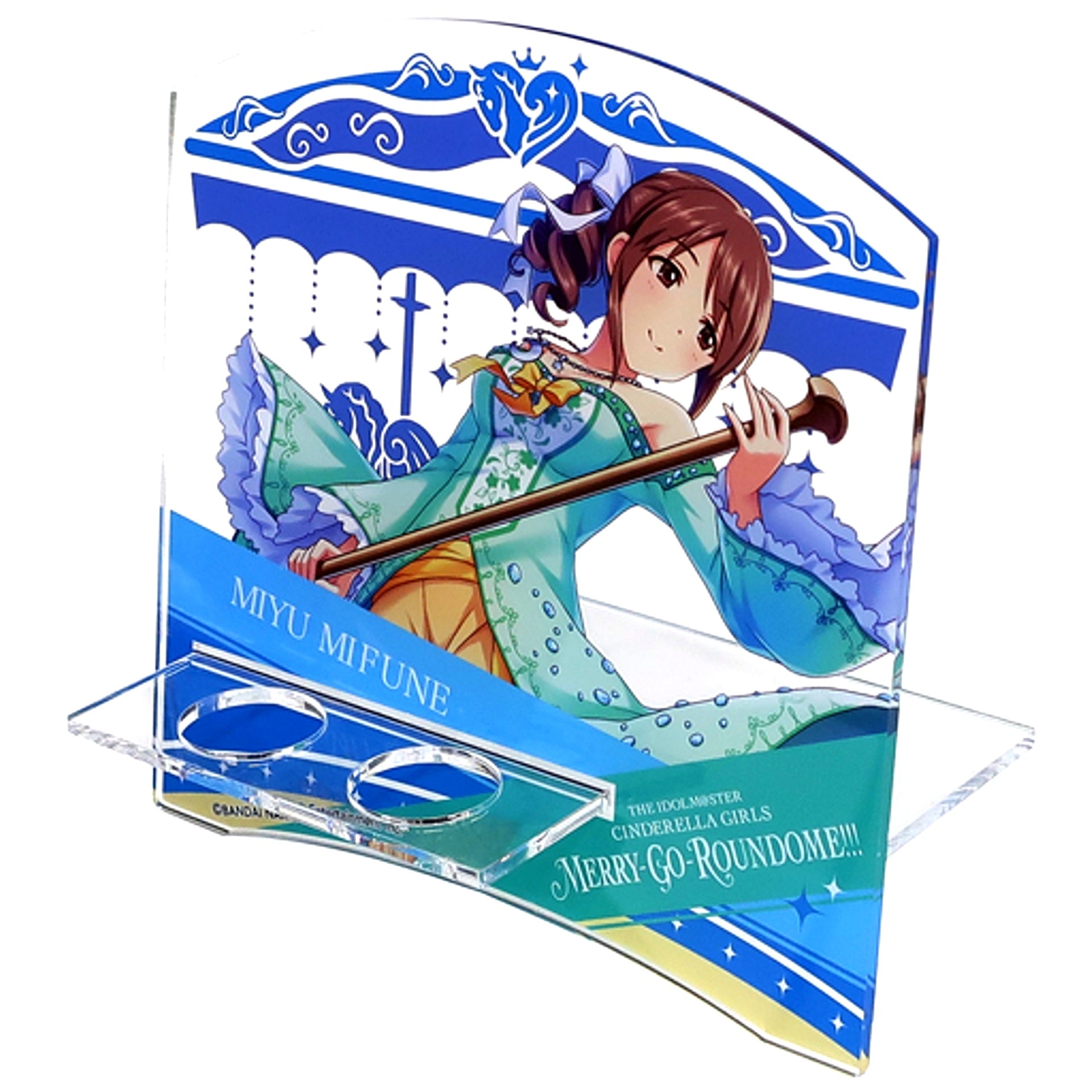 Miyu Mifune Official Acrylic Concert Light Stand The Idolmaster Cinderella Girls 6thLIVE MERRY-GO-ROUNDOME!!! [USED]