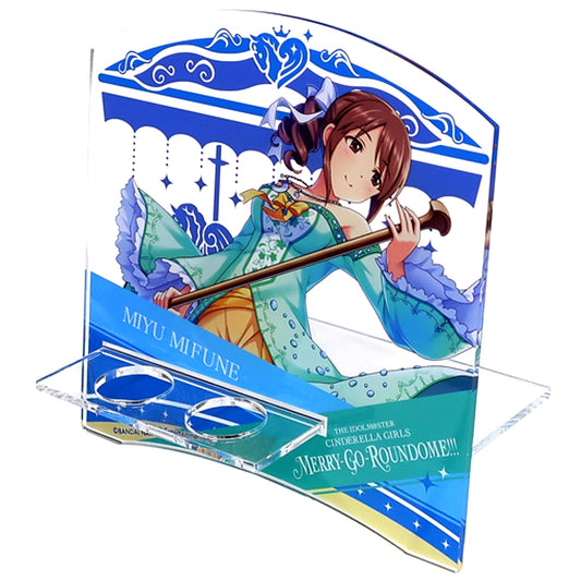 Miyu Mifune Official Acrylic Concert Light Stand The Idolmaster Cinderella Girls 6thLIVE MERRY-GO-ROUNDOME!!! [USED]