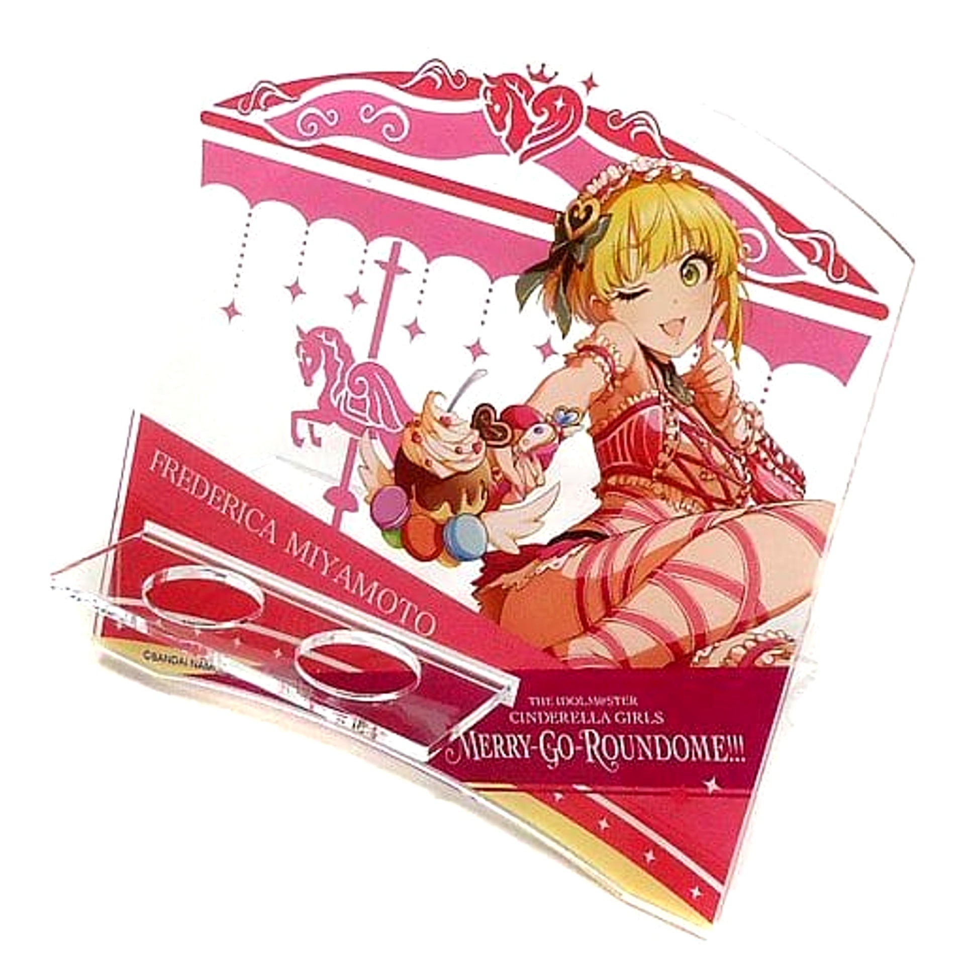 THE IDOLM@STER Cinderella Girls Frederica Miyamoto Official Acrylic Concert Light Stand 6th Live Merry-Go-Roundome!!! Limited [USED]
