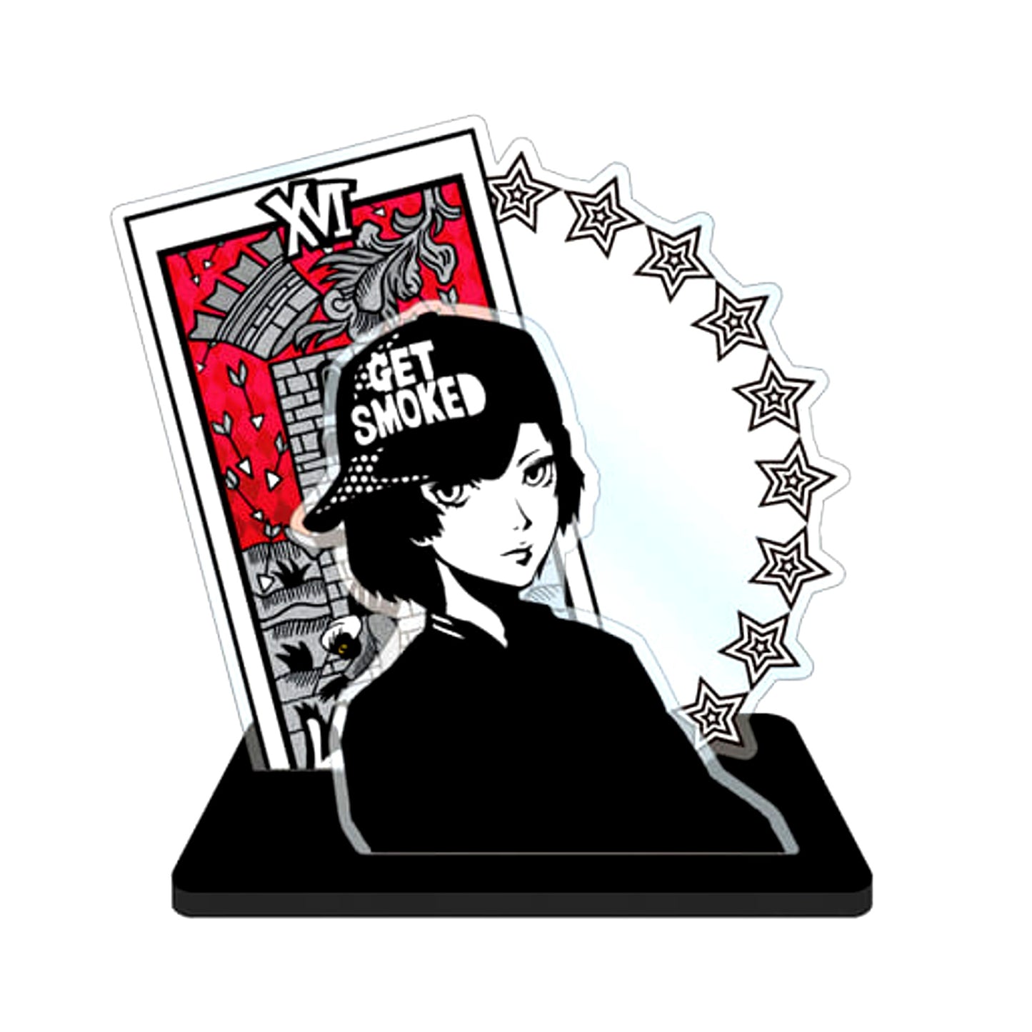 Shinya Oda Persona 5 Trading Acrylic Stand Confidant ver. A [USED]