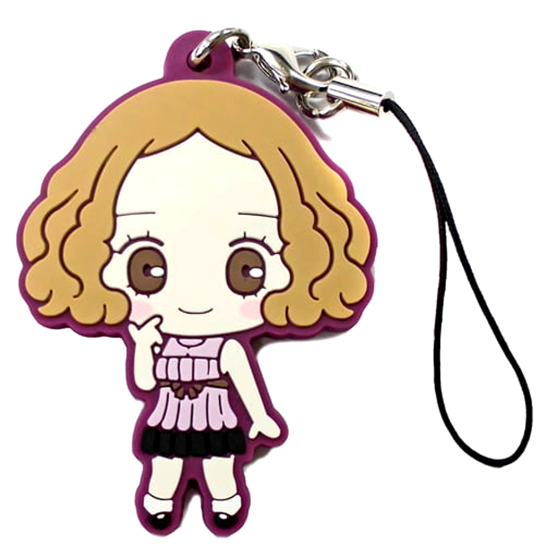 Persona 5 Haru Okumura Sega Lucky Kuji Rubber Charm Prize F Keychains [USED]