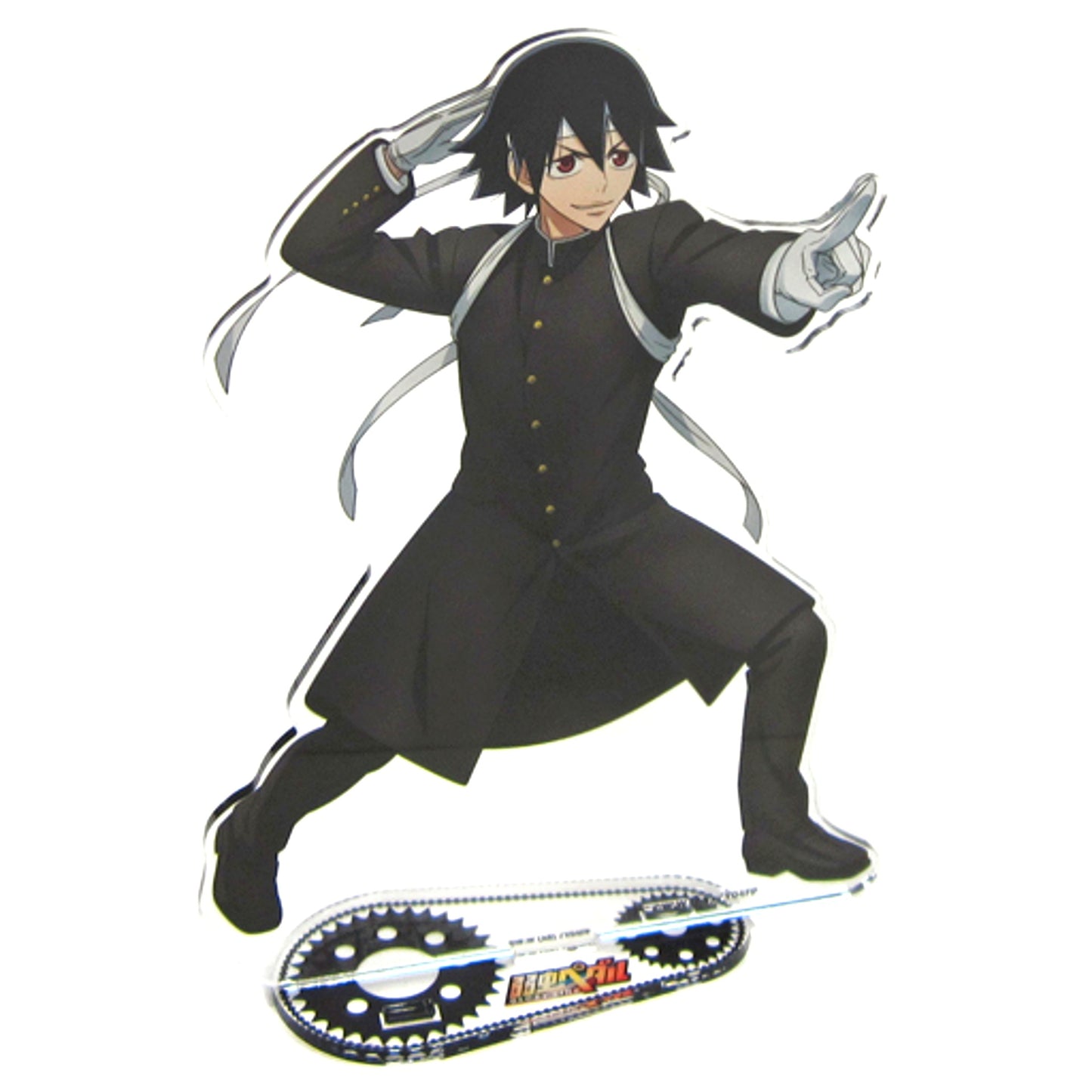 Yuto Shinkai Sports Day BIG Acrylic Stand Yowamushi Pedal GLORY LINE x COLLABO CAFE HONPO [USED]