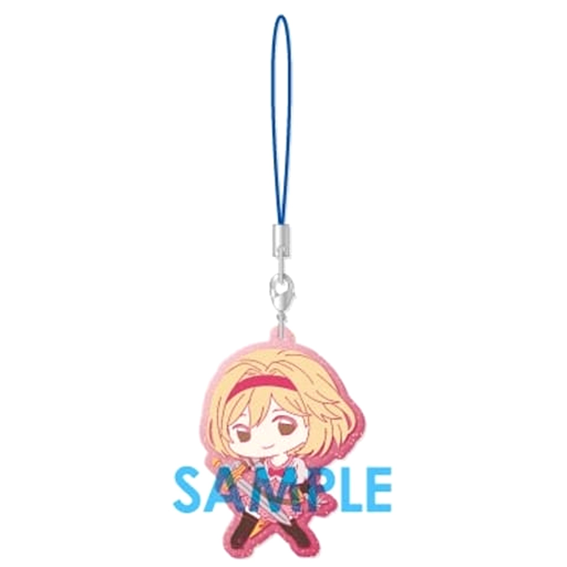 Granblue Fantasy Djeeta Clear Rubber Strap Paradise Lost: What Makes the Sky Blue Part II Keychains [USED]