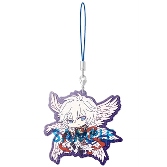 Granblue Fantasy Lucifer Clear Rubber Strap Paradise Lost: What Makes the Sky Blue Part II Keychains [USED]