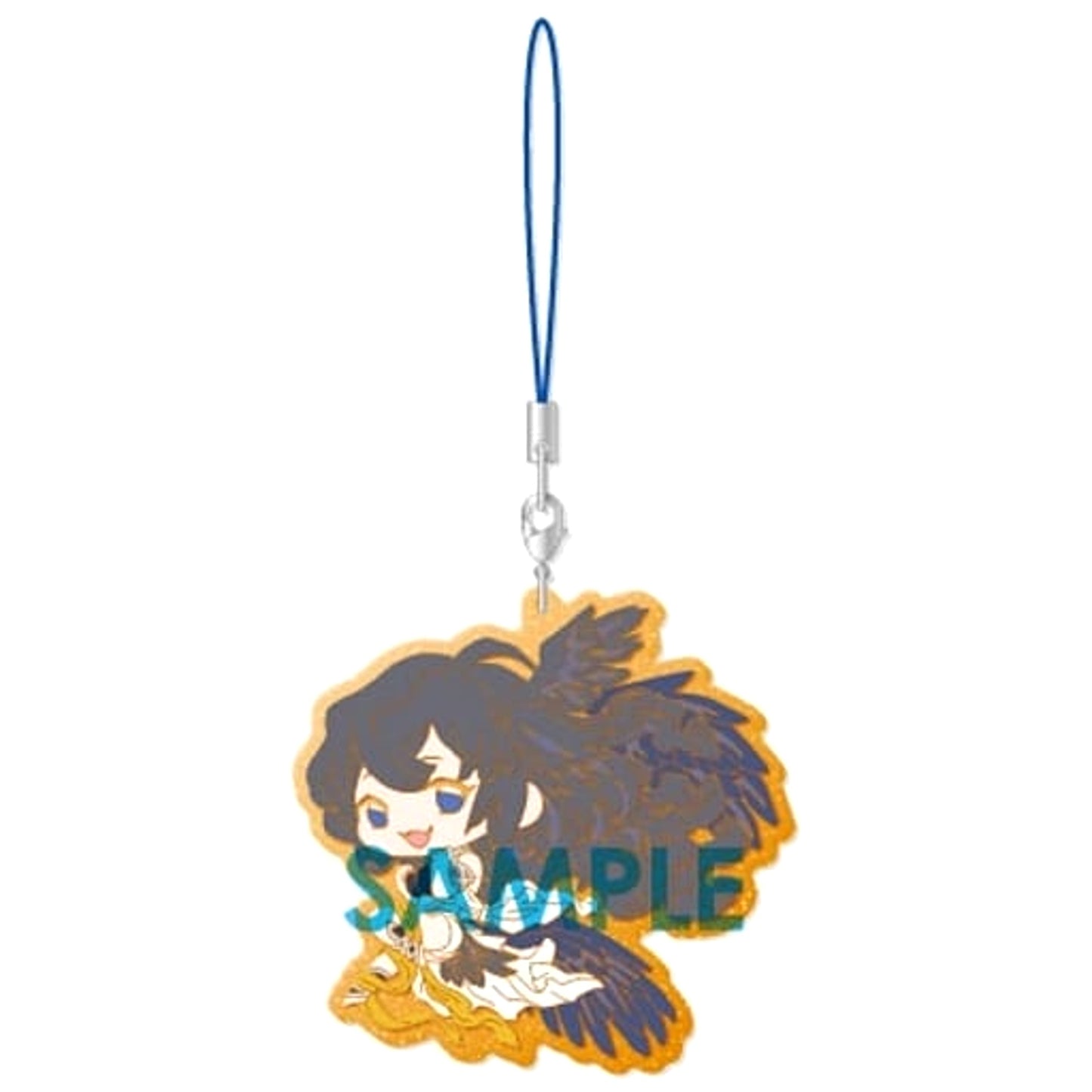 Granblue Fantasy Malluel Clear Rubber Strap Paradise Lost: What Makes the Sky Blue Part II Keychains [USED]
