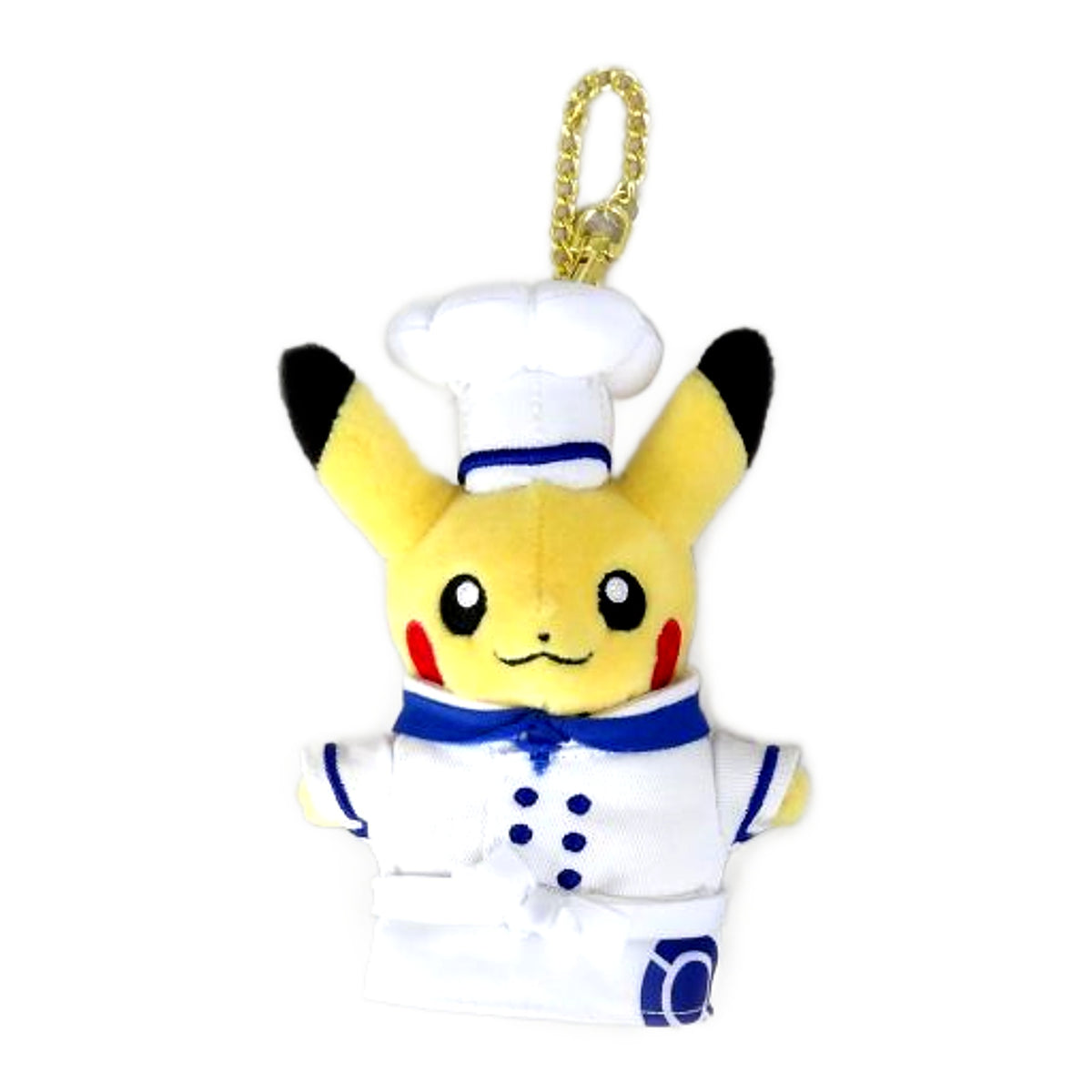 Pikachu Chef Pokemon Mascot Pokemon Cafe Limited Exclusive Products for Pre-Order Key Chain [USED]