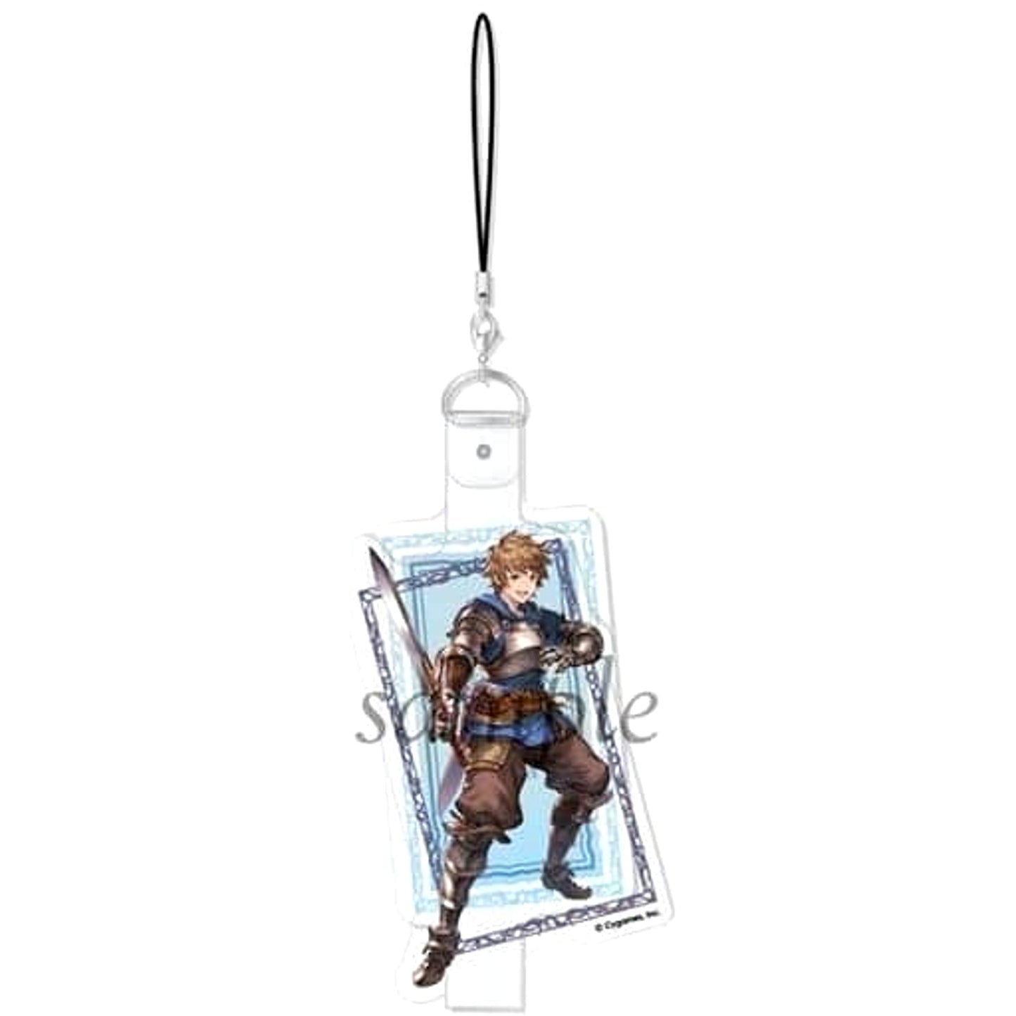 Granblue Fantasy Gran Character Vinyl Strap Keychains [USED]