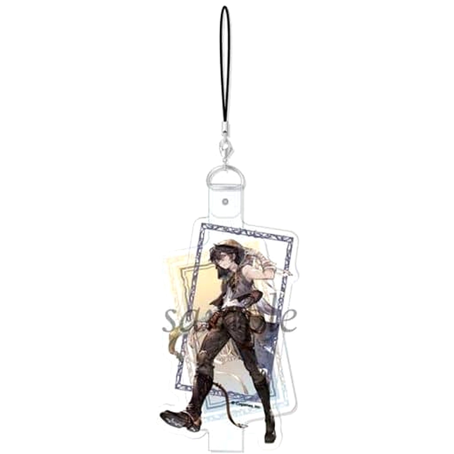 Granblue Fantasy Ayer Character Vinyl Strap Keychains [USED]