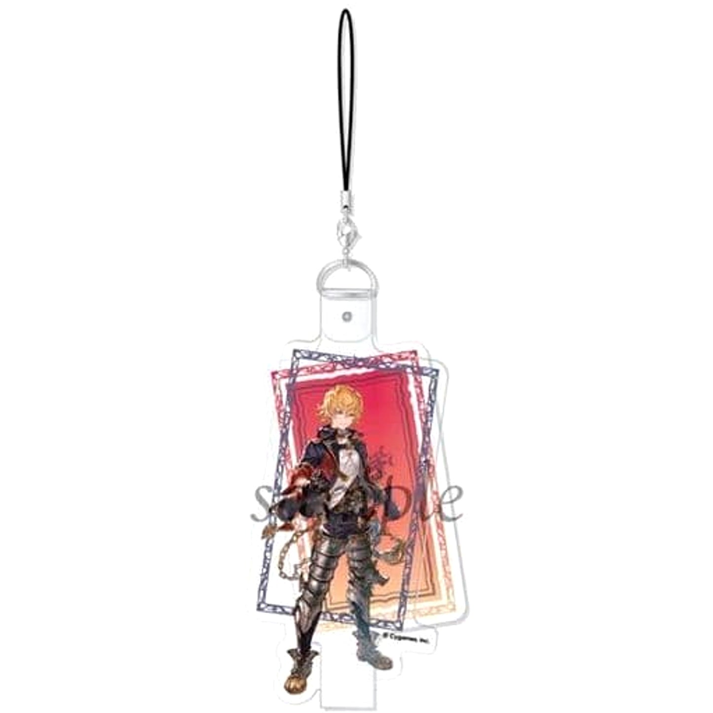 Granblue Fantasy Feower Character Vinyl Strap Keychains [USED]