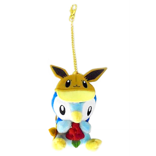 Pokemon Piplup Mascot Fan of Pikachu&Eievui Pokemon Center Limited Mascot [USED]