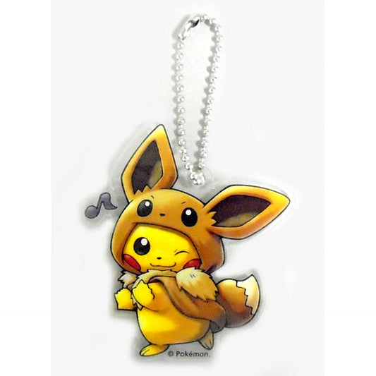 Pikachu Fan of Pikachu & Eevee Acrylic Charm Collection Pokemon Pokemon Center Limited [USED]