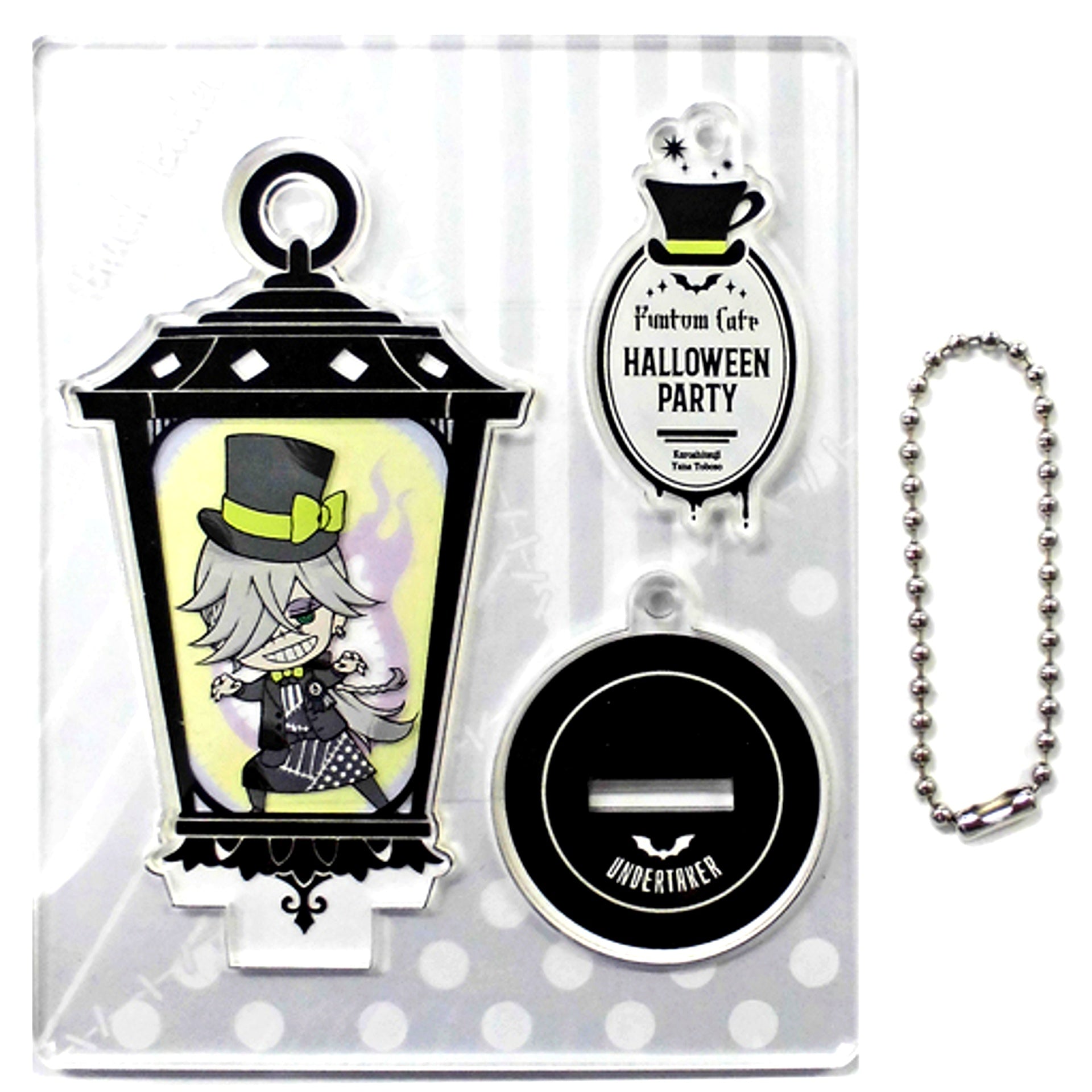 Undertaker Black Butler Funtom Cafe Halloween Party Original Trading Acrylic Stand [USED]