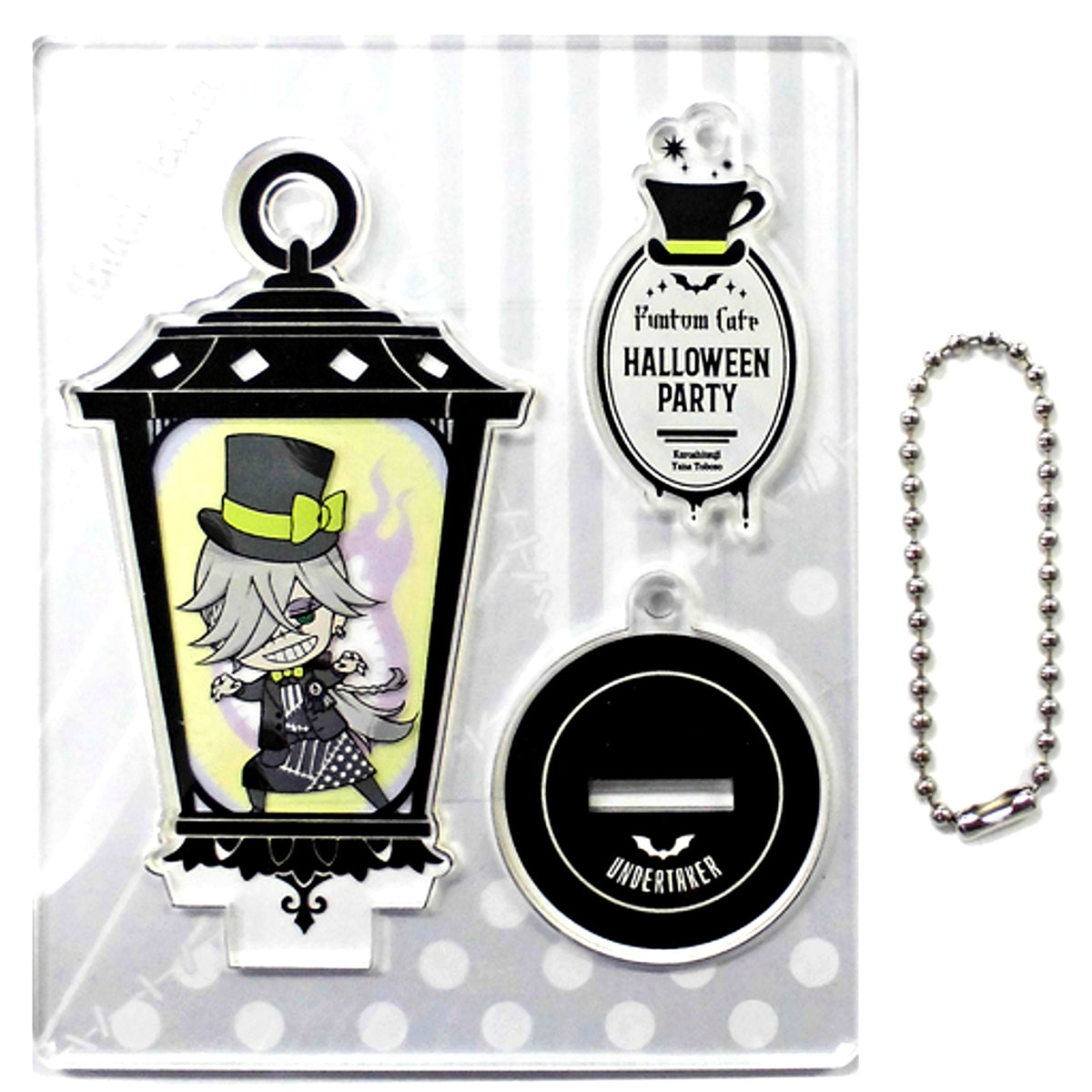 Undertaker Black Butler Funtom Cafe Halloween Party Original Trading Acrylic Stand [USED]