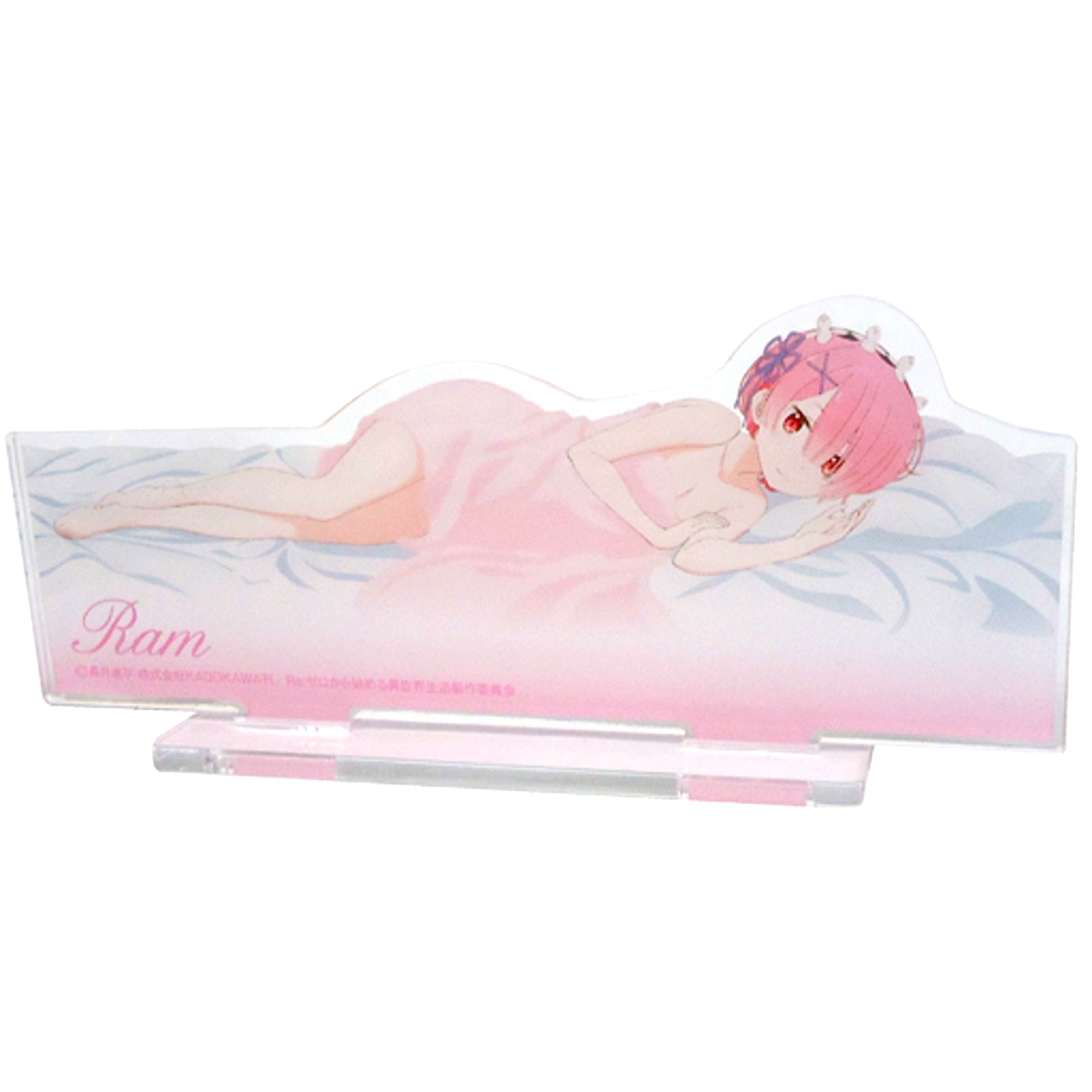 Ram Sleeping Together Acrylic Stand Re:Zero - Starting Life in Another World Memory Snow Theater Goods [USED]