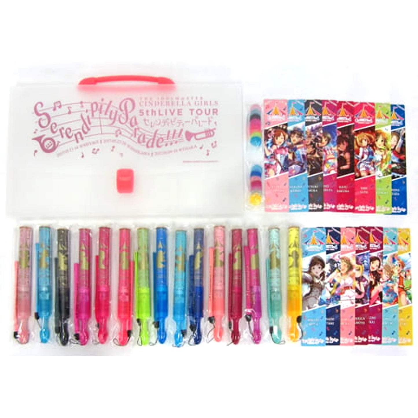 THE IDOLM@STER Cinderella Girls Mayu Sakuma & Others 5th Live TOUR Ver. @ISHIKAWA 15 Color Set Official Concert Light 5th Live Tour Serendipity Parade!!! Limited [USED]