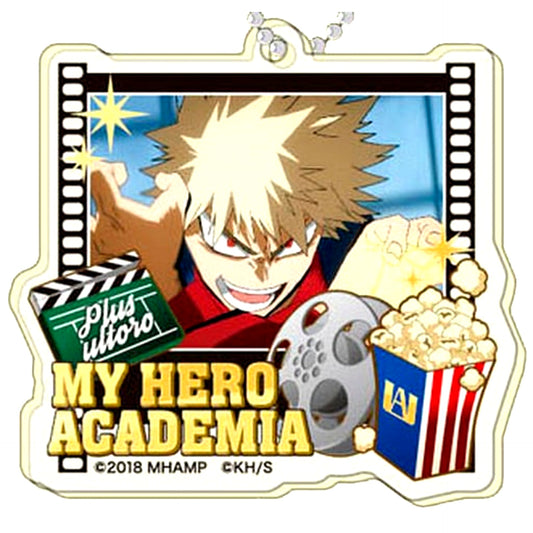 Katsuki Bakugo Decofre Acrylic Keychain My Hero Academia The Movie Two Heroes [USED]