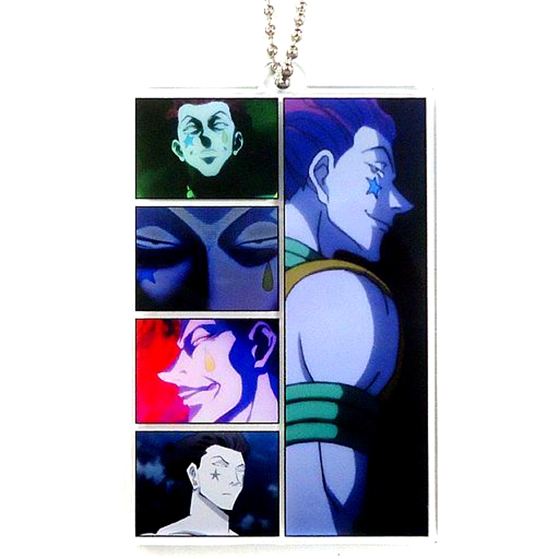Hisoka Morow HUNTER x HUNTER in J-WORLD TOKYO Acrylic Charm Mini Game Chain Jail Lottery Prize B [USED]