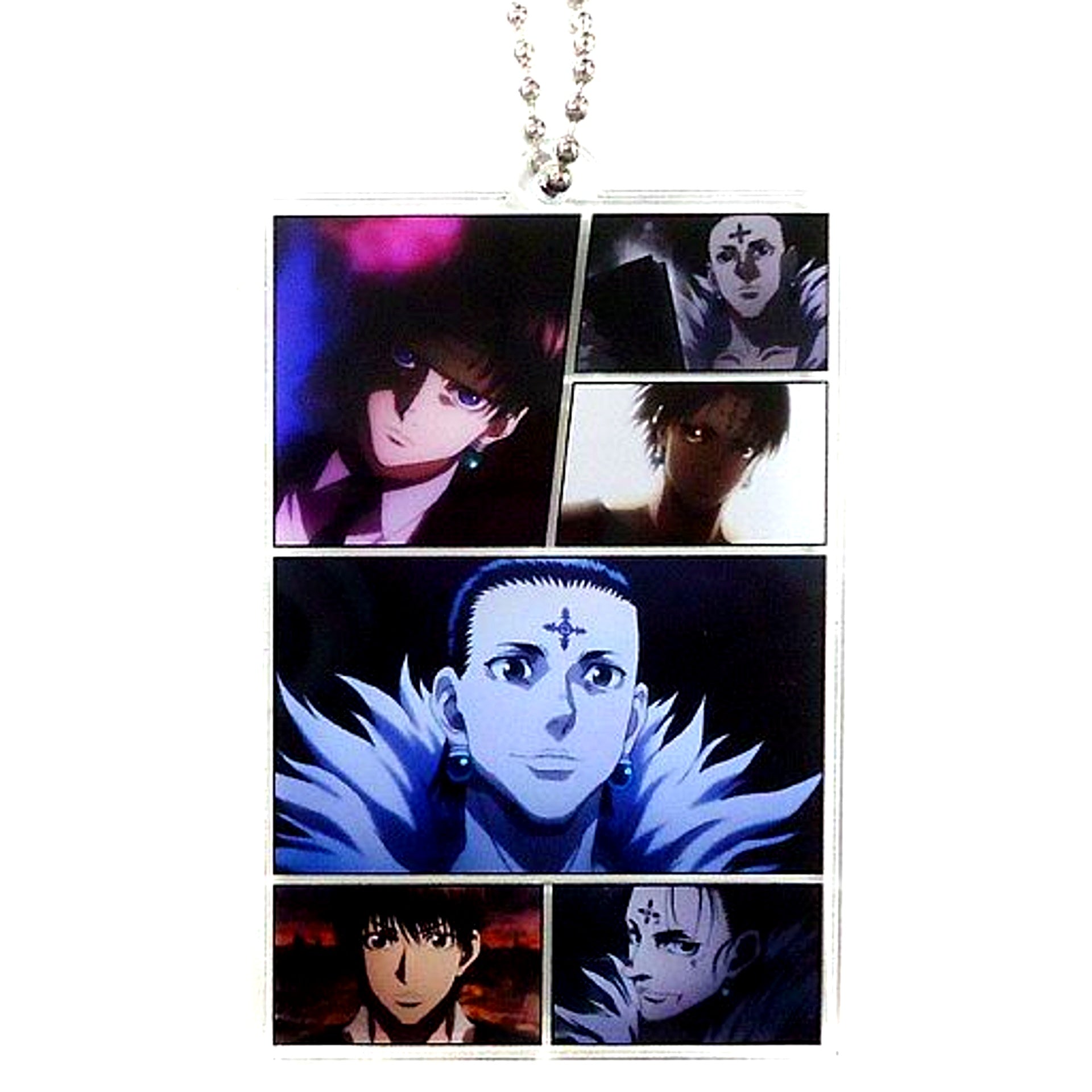 Chrollo Lucilfer HUNTER x HUNTER Acrylic Charm in J-WORLD TOKYO Mini Game Kurapika's Chain Jail Lottery Prize B [USED]