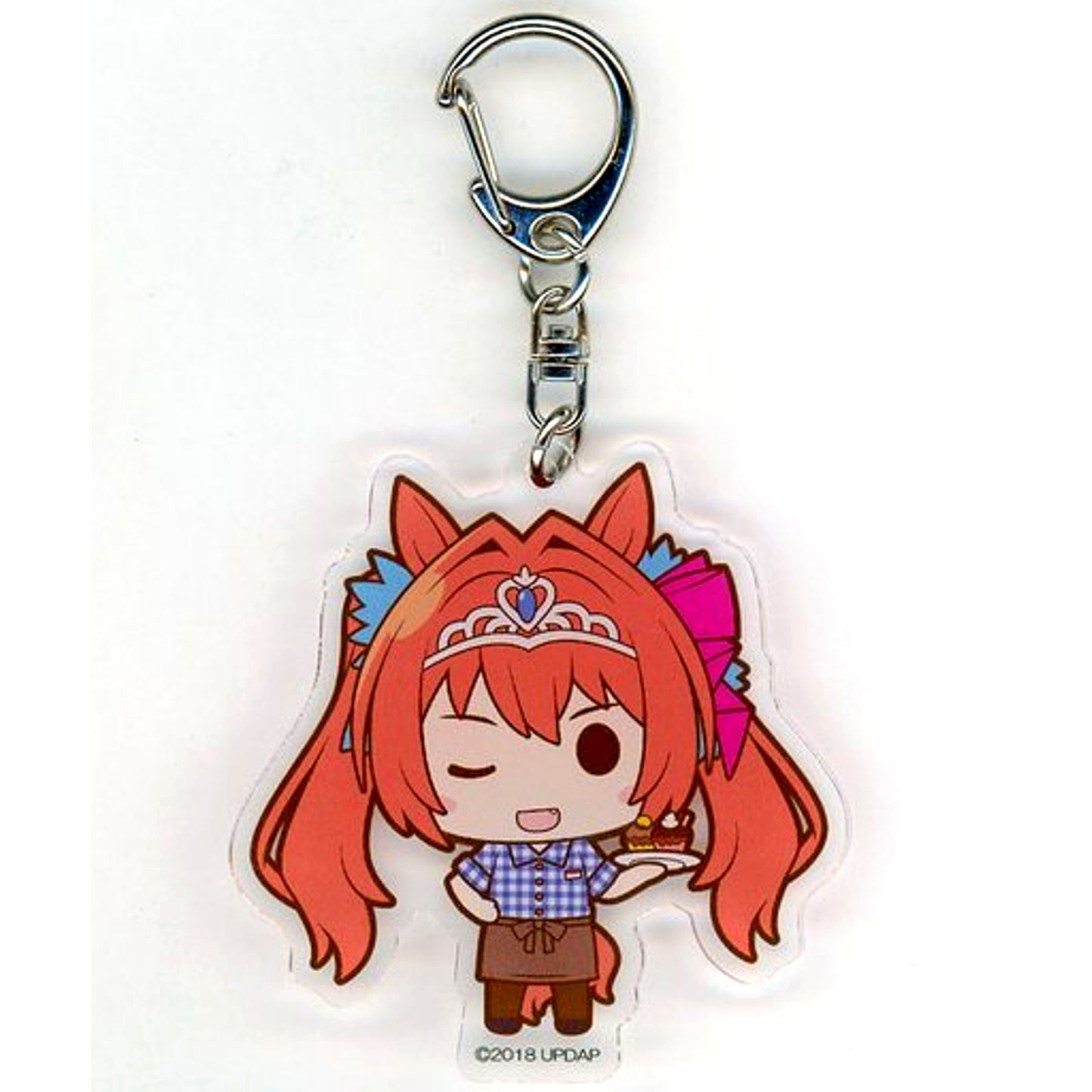 Daiwa Scarlet Uma Musume Pretty Derby x SWEETS PARADISE Trading Acrylic Keychain [USED]