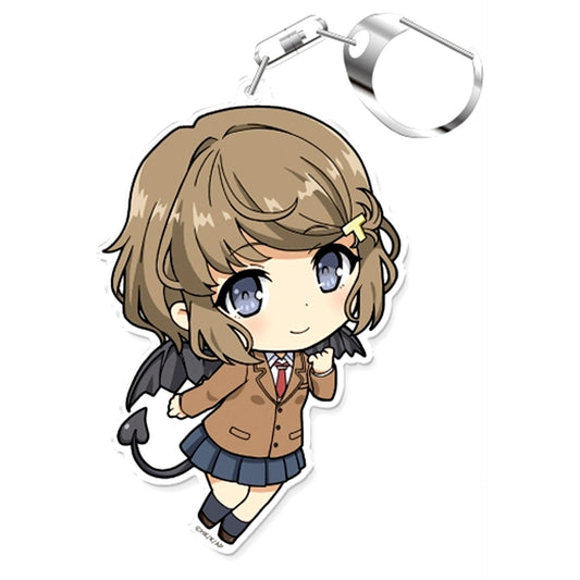 Tomoe Koga Punikore! Rascal Does Not Dream of Bunny Girl Senpai Keychain [USED]