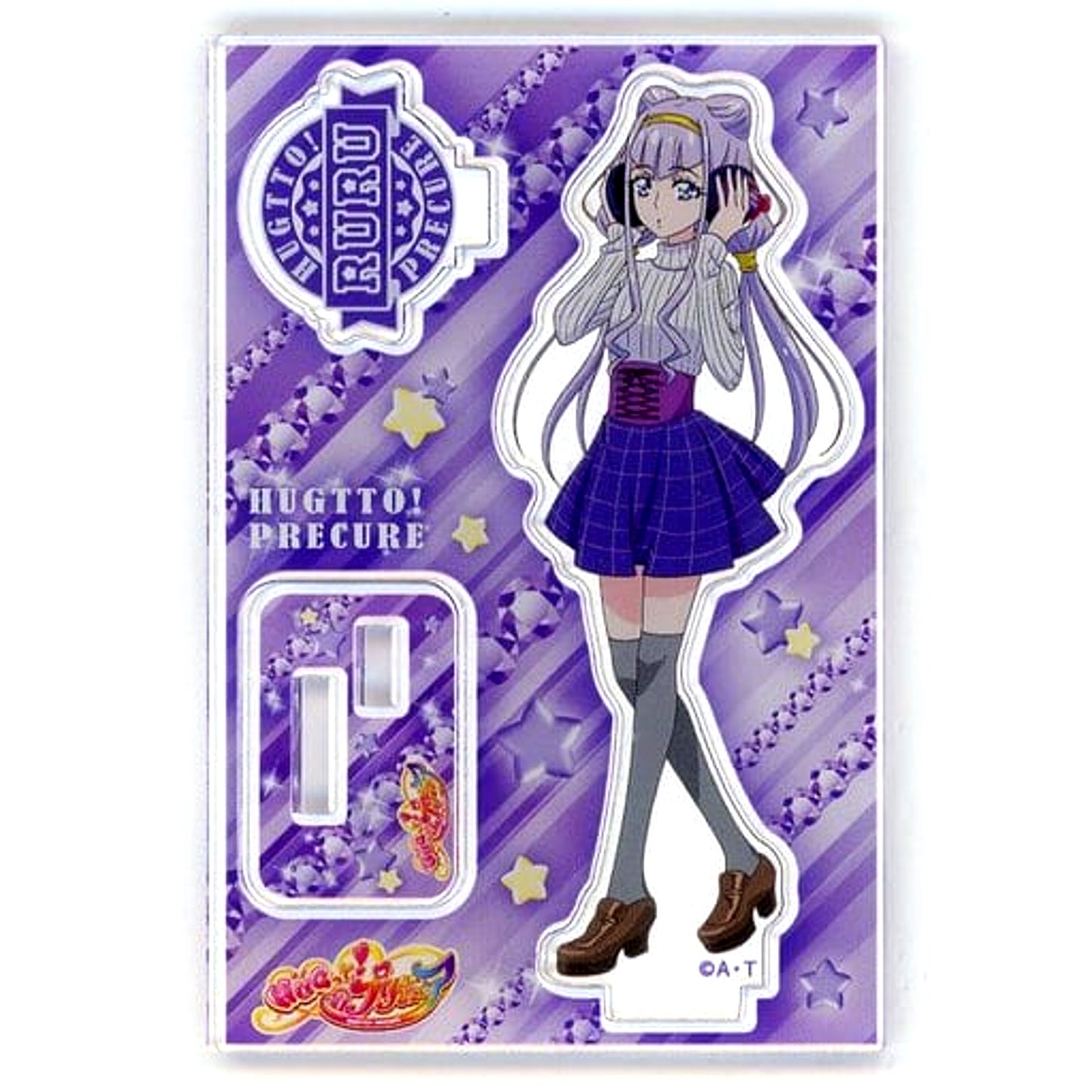 Ruru Amour Precure 15th x Marui Anniversary Shop Acrylic Stand Autumn Square Base [USED]