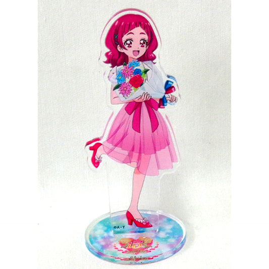 Hana Nono Acrylic Stand Anniversary Round Base Pretty Cure 15th Anniversary x Marui Anniversary Shop in OIOI [USED]