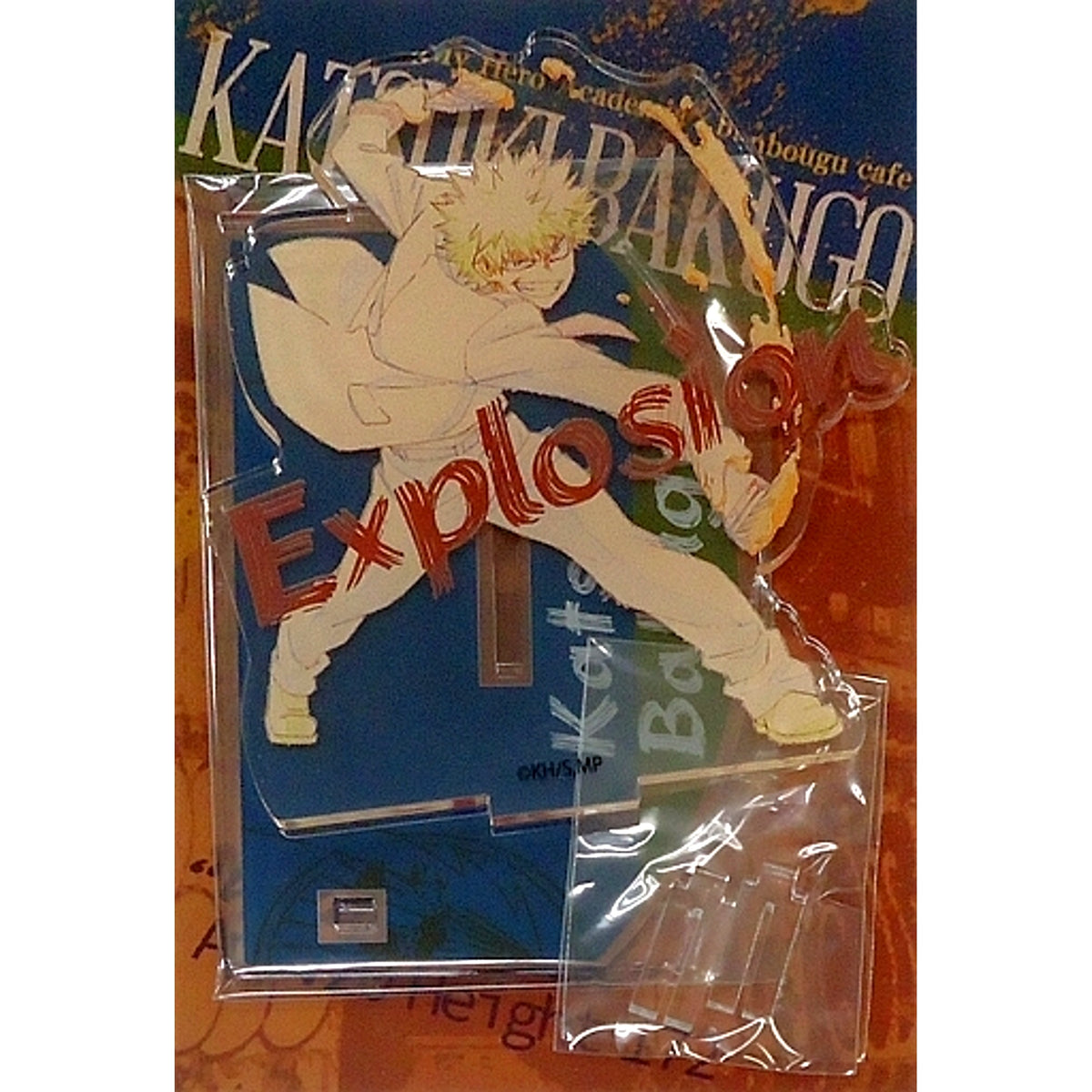 Katsuki Bakugo My Hero Academia x Bunbougu Cafe 2018 Acrylic Stand [USED]