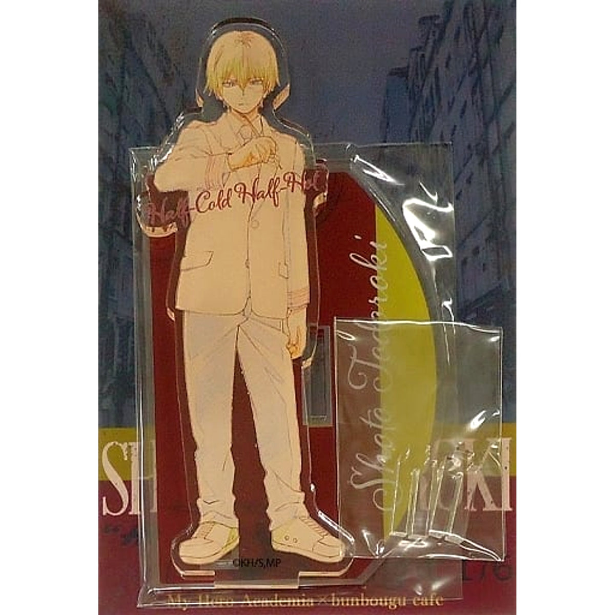 My Hero Academia x Bunbougu Cafe 2018 Shoto Todoroki Acrylic Stand Acrylic Stands [USED]
