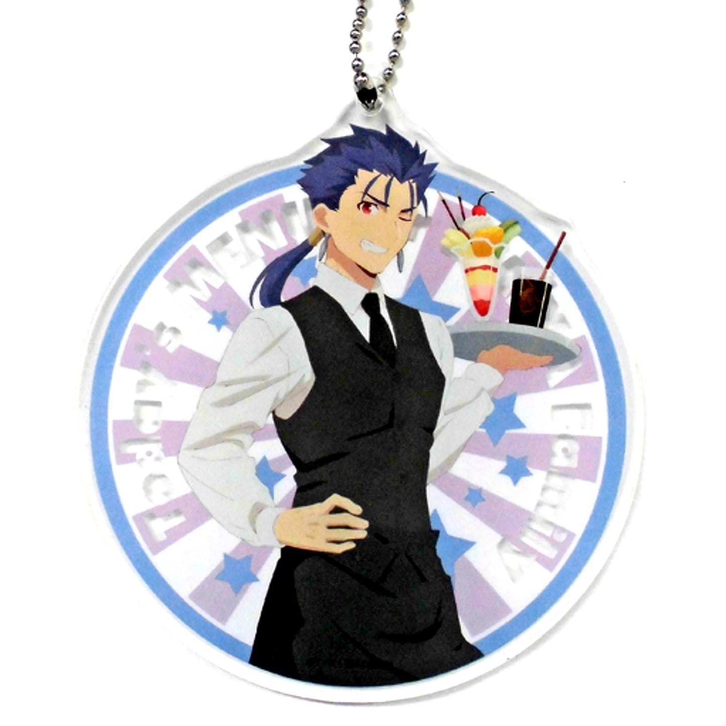 Lancer Today's Menu for the Emiya Family Random Acrylic Charm ufotable cafe 10th Term 2nd Season Visual [USED]